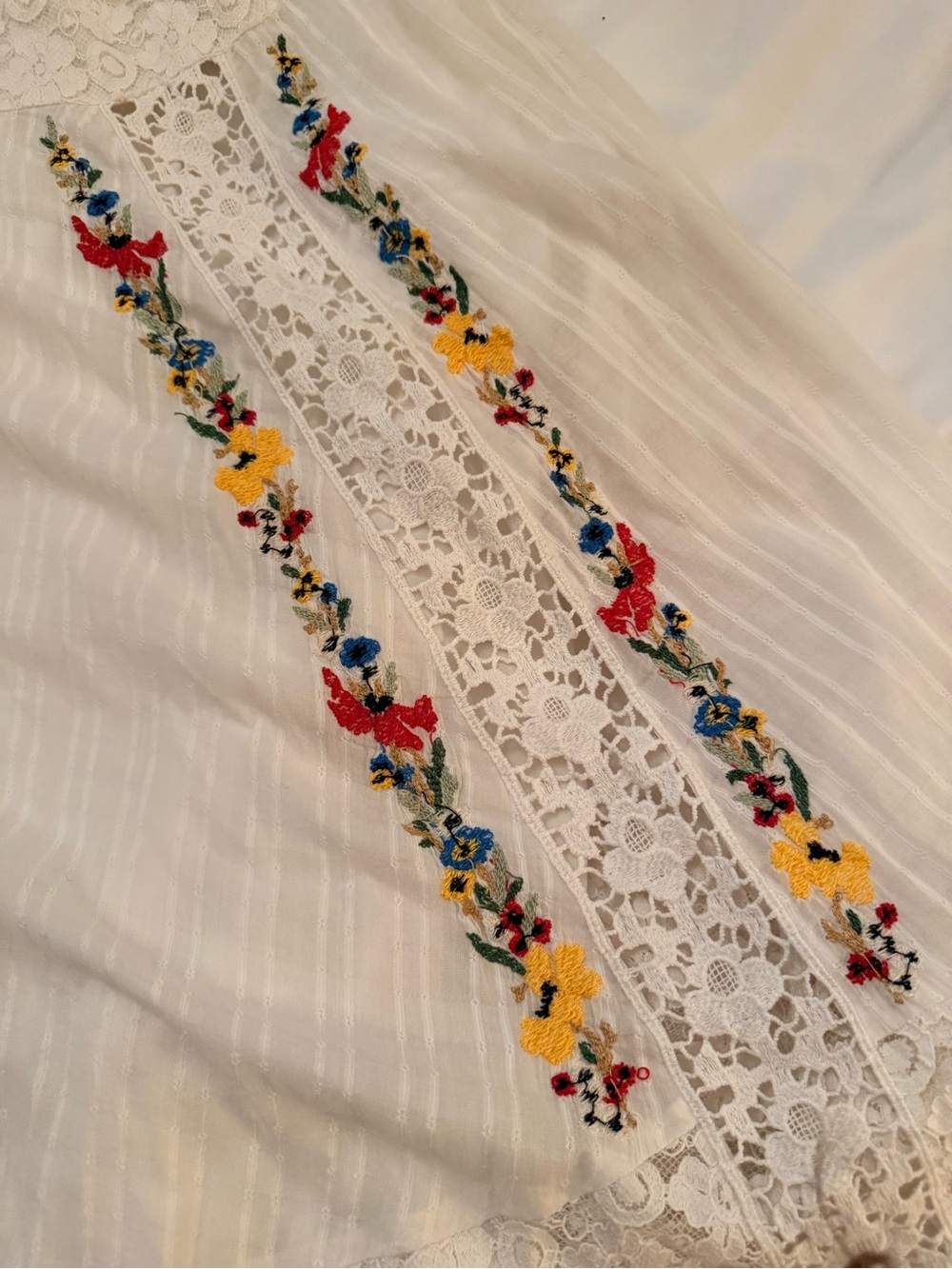 Free People Keila Midi Dress embroidery and lace halter dress - Picture 16 of 16